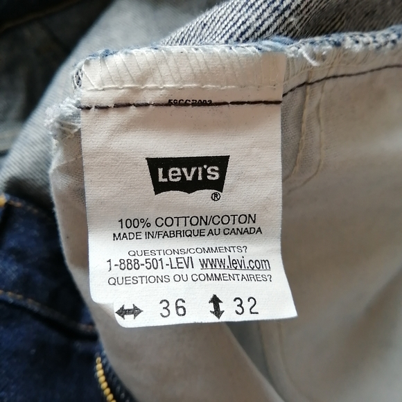Levi's 619 Jeans Orange Tab 36x32 NWT - Picture 10 of 11